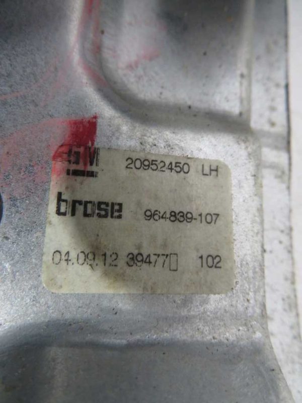 OPEL INSIGNIA L.10, MEHANIZEM ZA DVIG STEKLA, ZADNJI LEVI - Image 3