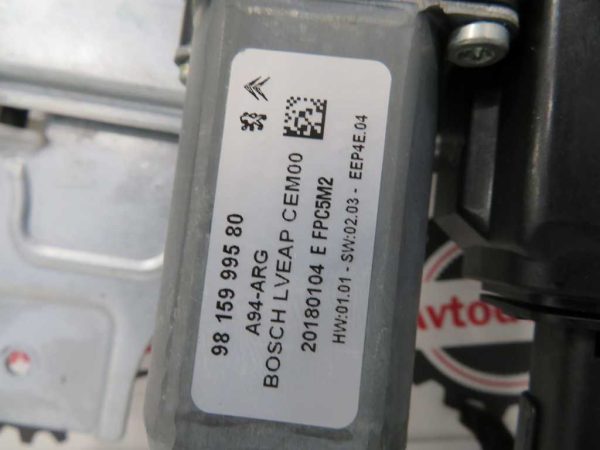 PEUGEOT 2008 L.18, MEHANIZEM ZA DVIG STEKLA, ZADNJI LEVI - Image 3