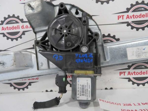 PEUGEOT 208 L.16, MEHANIZEM ZA DVIG STEKLA, PREDNJI DESNI - Image 2