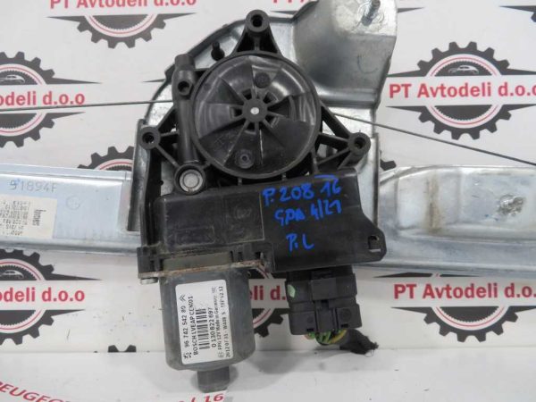PEUGEOT 208 L.16, MEHANIZEM ZA DVIG STEKLA, PREDNJI LEVI - Image 2