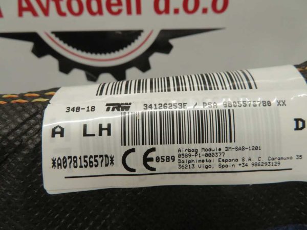 PEUGEOT 308 L.20, SEDEŽNI AIRBAG, LEVI - Image 2