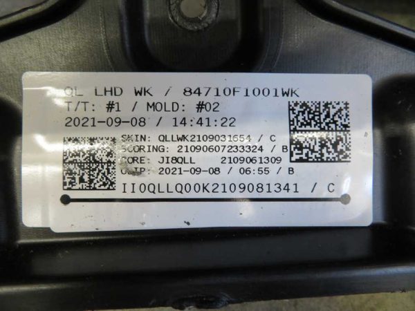 KIA SPORTAGE L.21, AIRBAG KIT - Image 3