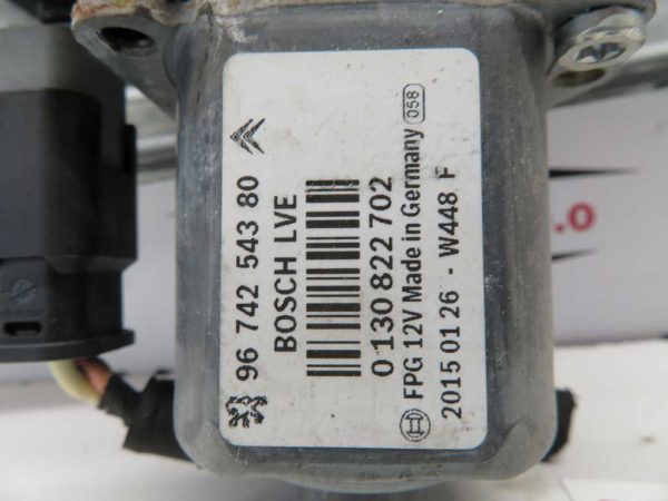 PEUGEOT 208 L.16, MEHANIZEM ZA DVIG STEKLA, PREDNJI DESNI - Image 3