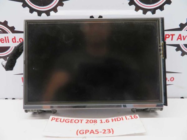 PEUGEOT 208 L.16, RADIO EKRAN