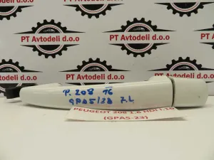 PEUGEOT 208 L.16, ZUNANJA KLJUKA VRAT, ZADNJA LEVA