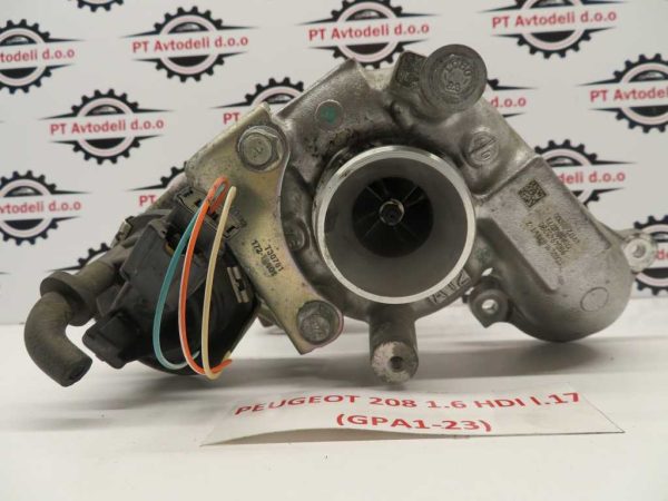 PEUGEOT 208 1.6 HDI L.17, TURBINA
