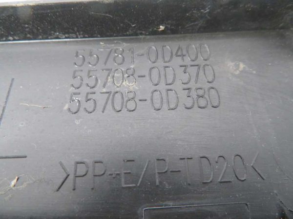 TOYOTA YARIS L.17, PVC VETROBRANA- ZGORNJA - Image 2