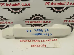 TOYOTA YARIS L.17, ZUNANJA KLJUKA VRAT, PREDNJA DESNA