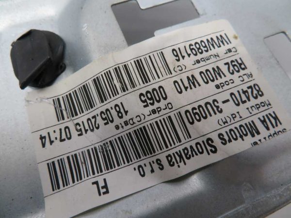 KIA SPORTAGE L.16, MEHANIZEM ZA DVIG STEKLA, PREDNJI LEVI - Image 2