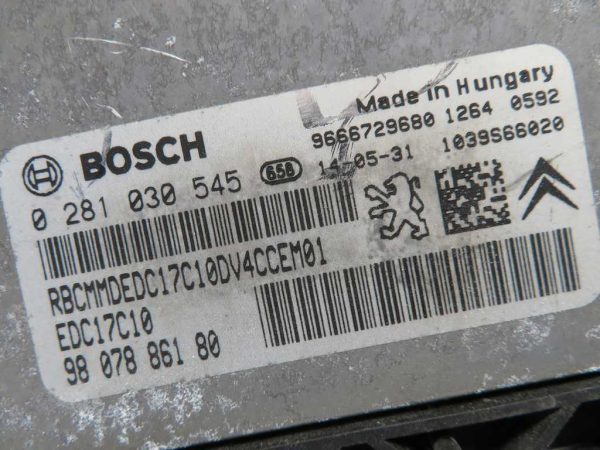 PEUGEOT 208 1.4 HDI L.15, MOTORNI RAČUNALNIK KOMPLET - Image 3