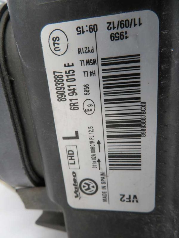 VW POLO L.10, PREDNJA LEVA LUČ - Image 2