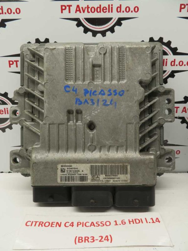 CITROEN C4 PICASSO L.14, MOTORNI RAČUNALNIK KOMPLET - Image 3