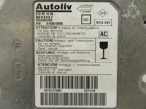 RENAULT LAGUNA L.11, AIRBAG RAČUNALNIK - Image 2
