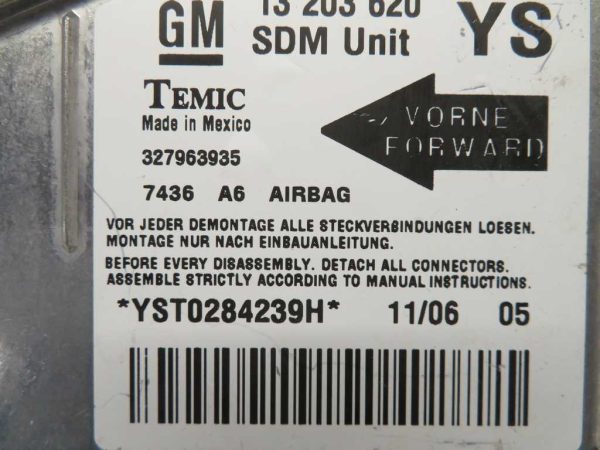 OPEL ASTRA L.05, AIRBAG RAČUNALNIK - Image 2