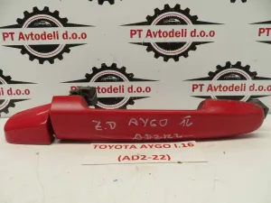 TOYOTA AYGO L.16, ZUNANJA KLJUKA VRAT, ZADNJA LEVA