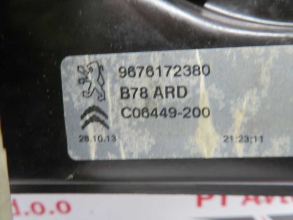 CITROEN C4 PICASSO L.16, MEHANIZEM ZA DVIG STEKLA, ZADNJI DESNI - Image 2