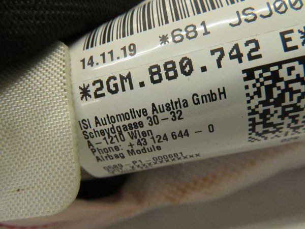 VW T-CROSS L.19, STREŠNI AIRBAG, DESNI - Image 2