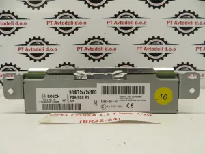 OPEL CORSA L.20, RADIO