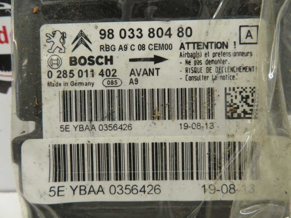 PEUGEOT 208 L.14, AIRBAG RAČUNALNIK - Image 2