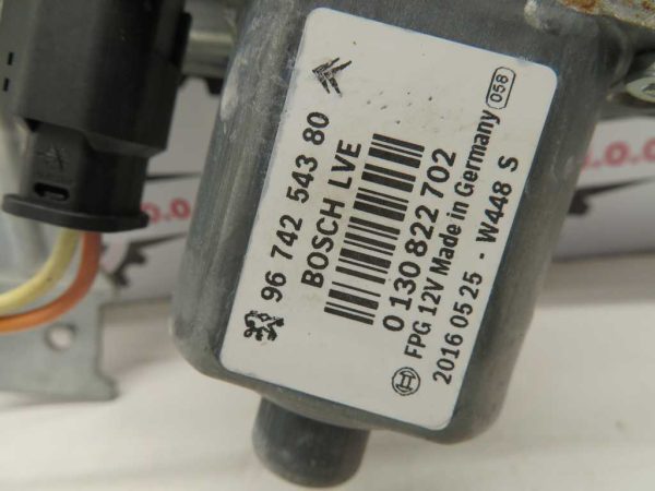 PEUGEOT 208 L.16, MEHANIZEM ZA DVIG STEKLA, PREDNJI DESNI - Image 3