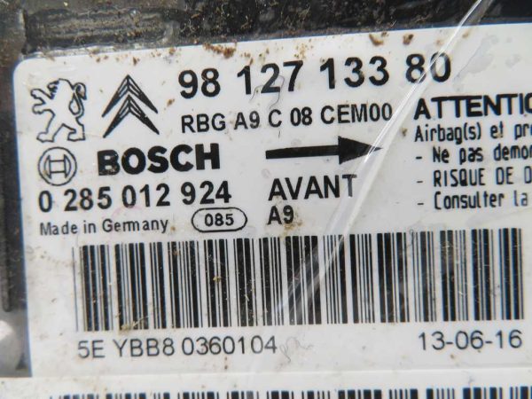 PEUGEOT 208 L.16, AIRBAG RAČUNALNIK - Image 2