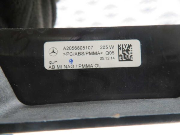 MERCEDES-BENZ C W205 2.2 CDI L.15, NOTRANJA OKRASNA LETVICA - Image 2