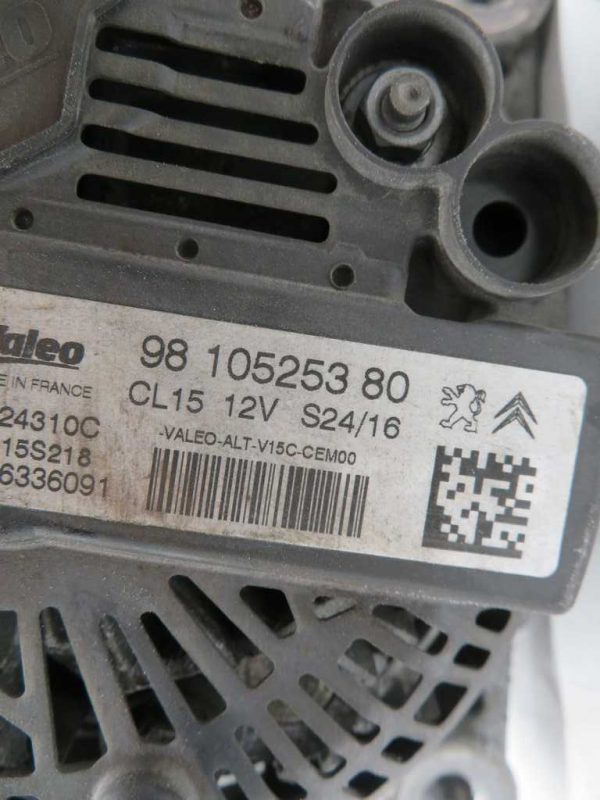 PEUGEOT 208 1.2 BEN. L.16, ALTERNATOR - Image 5