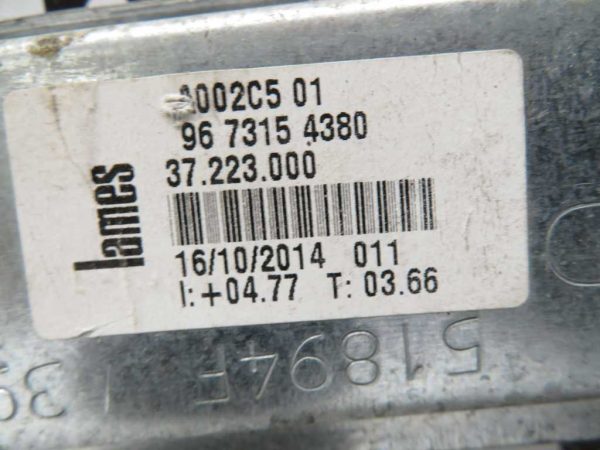 PEUGEOT 208 1.2 BEN. L.16, MEHANIZEM ZA DVIG STEKLA, PREDNJI DESNI - Image 4