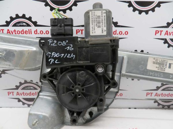 PEUGEOT 208 1.2 BEN. L.16, MEHANIZEM ZA DVIG STEKLA, PREDNJI LEVI - Image 2