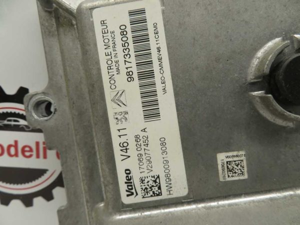 CITROEN C3 1.2 BEN. L.18, MOTORNI RAČUNALNIK KOMPLET - Image 3