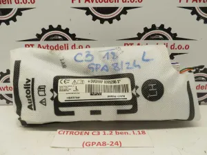CITROEN C3 1.2 T BEN. L.19, SEDEŽNI AIRBAG, LEVI