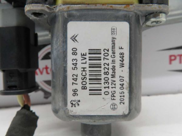 PEUGEOT 2008 L.15, MEHANIZEM ZA DVIG STEKLA, PREDNJI DESNI - Image 3