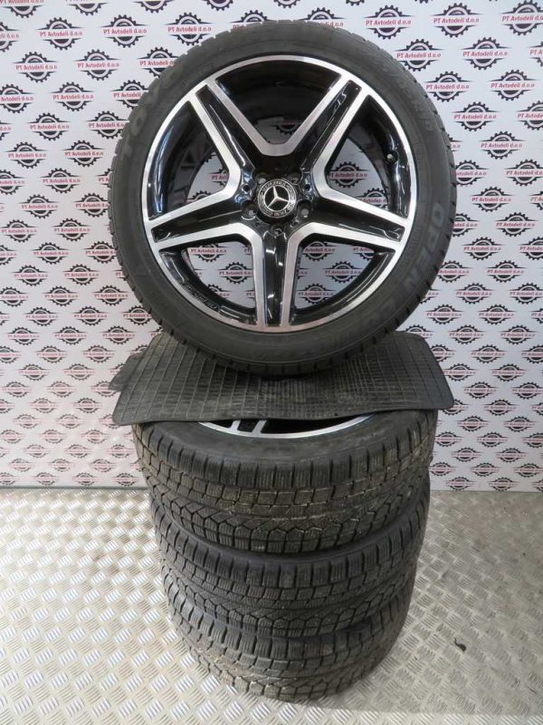 MERCEDES-BENZ GLA L.18, ALU PLATIŠČA Z ZIMSKIMI GUMAMI