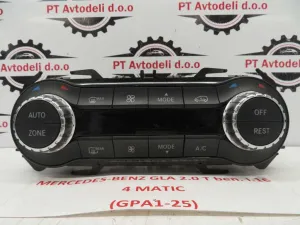 MERCEDES-BENZ GLA L.16, KOMANDE AVTOMATSKE KLIME