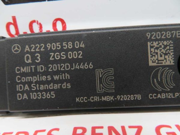 MERCEDES-BENZ GLA L.16, ELEKTRONIKA - Image 2