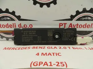 MERCEDES-BENZ GLA L.16, ELEKTRONIKA