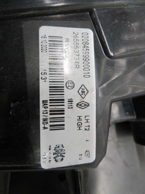 RENAULT CAPTUR L.21, ZADNJA LEVA LUČ-V HAVBI - Image 2