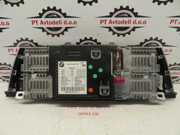 BMW 5 GT F07 L.11, RADIO EKRAN - Image 2