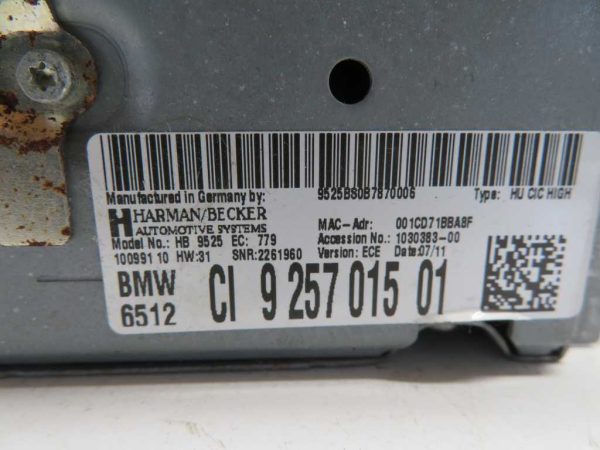 BMW 530D GT F07 L.11, RADIO - Image 3