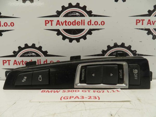 BMW 5 GT F07 L.11, STIKALO VOZNEGA PROGRAMA