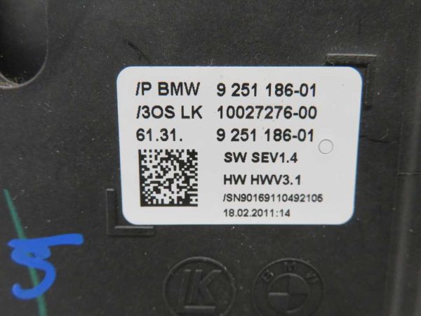 BMW 5 GT F07 L.11, ROČKA AVTOMATSKEGA MENJALNIKA - Image 3