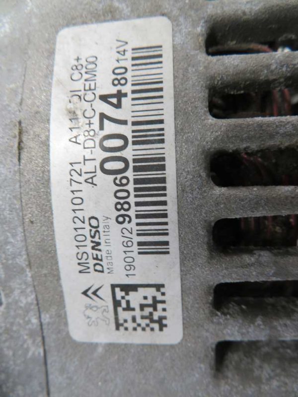 PEUGEOT 208 1.2 BEN. L.16, ALTERNATOR - Image 5