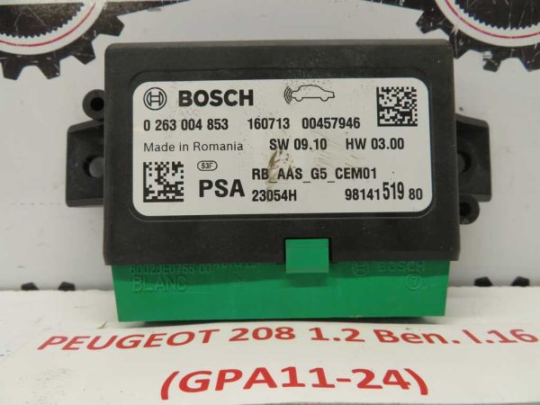 PEUGEOT 208 L.16, ELEKTRONIKA