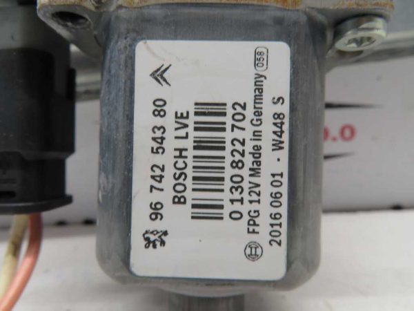 PEUGEOT 208 L.16, MEHANIZEM ZA DVIG STEKLA, PREDNJI DESNI - Image 3