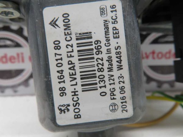 PEUGEOT 208 L.16, MEHANIZEM ZA DVIG STEKLA, PREDNJI LEVI - Image 2