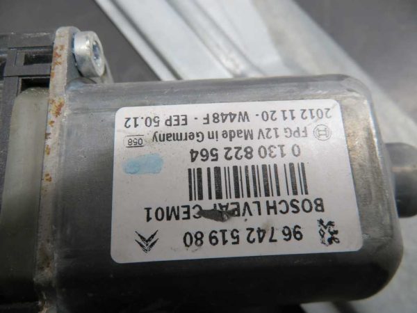 PEUGEOT 208 L.13, MEHANIZEM ZA DVIG STEKLA, LEVI - Image 4