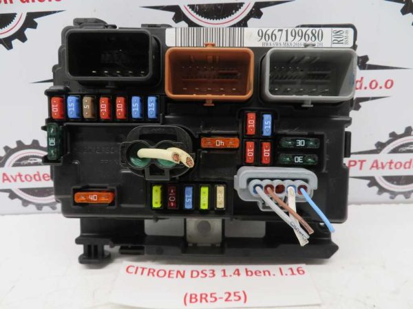 CITROEN DS3 L.16, ELEKTRONIKA Z VAROVALKAMI