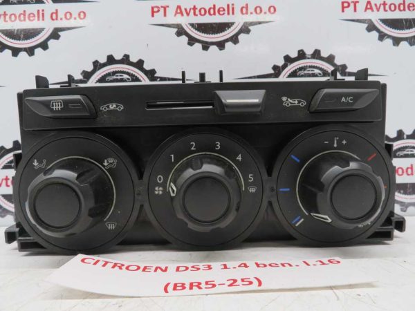 CITROEN DS3 L.16, KOMANDE ROČNE KLIME