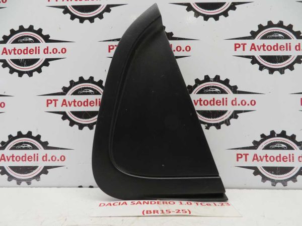 DACIA SANDERO L.23, PVC TRIKOTNIK ZADNJIH VRAT, LEVI