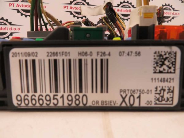 PEUGEOT 207 L.07, ELEKTRONIKA Z VAROVALKAMI - Image 2